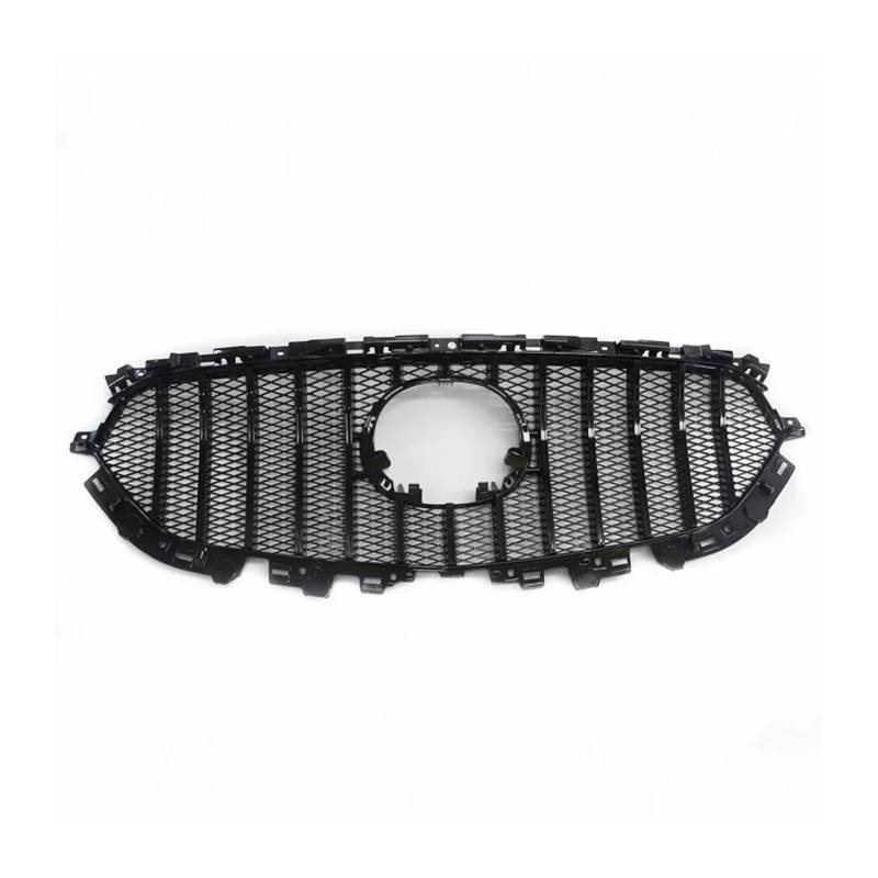 Front Kühlergrille ABS Front Stoßstange Grill Maske Kühlergrill Medium Net Für Mazda Für CX-5 CX5 2017 2018 2019 2020 Racing Grills Auto Grille Kühlergitter(Schwarz) von TWTUSE