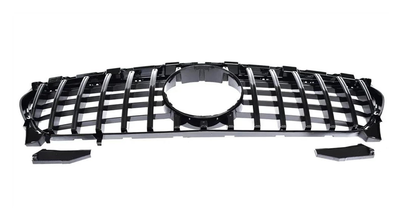 Front Kühlergrille Auto-Kühlergrill Für Die Motorhaube Für Benz Für CLA-Klasse X117 Für Shooting Für Brake & C117 Für Coupé 2013–2019 W117 GT Grill CLA250 CLA200 Kühlergitter(Black 13-19) von TWTUSE