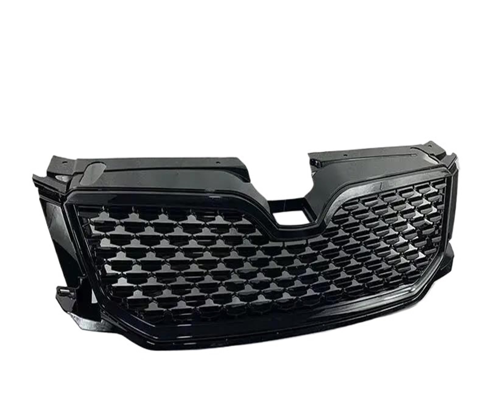 Front Kühlergrille Autozubehör ABS-Material Upgrade Frontgrill Für Skoda Für Octavia Grille 2014-2017 2016 2015 2014 Kühlergitter(Schwarz) von TWTUSE