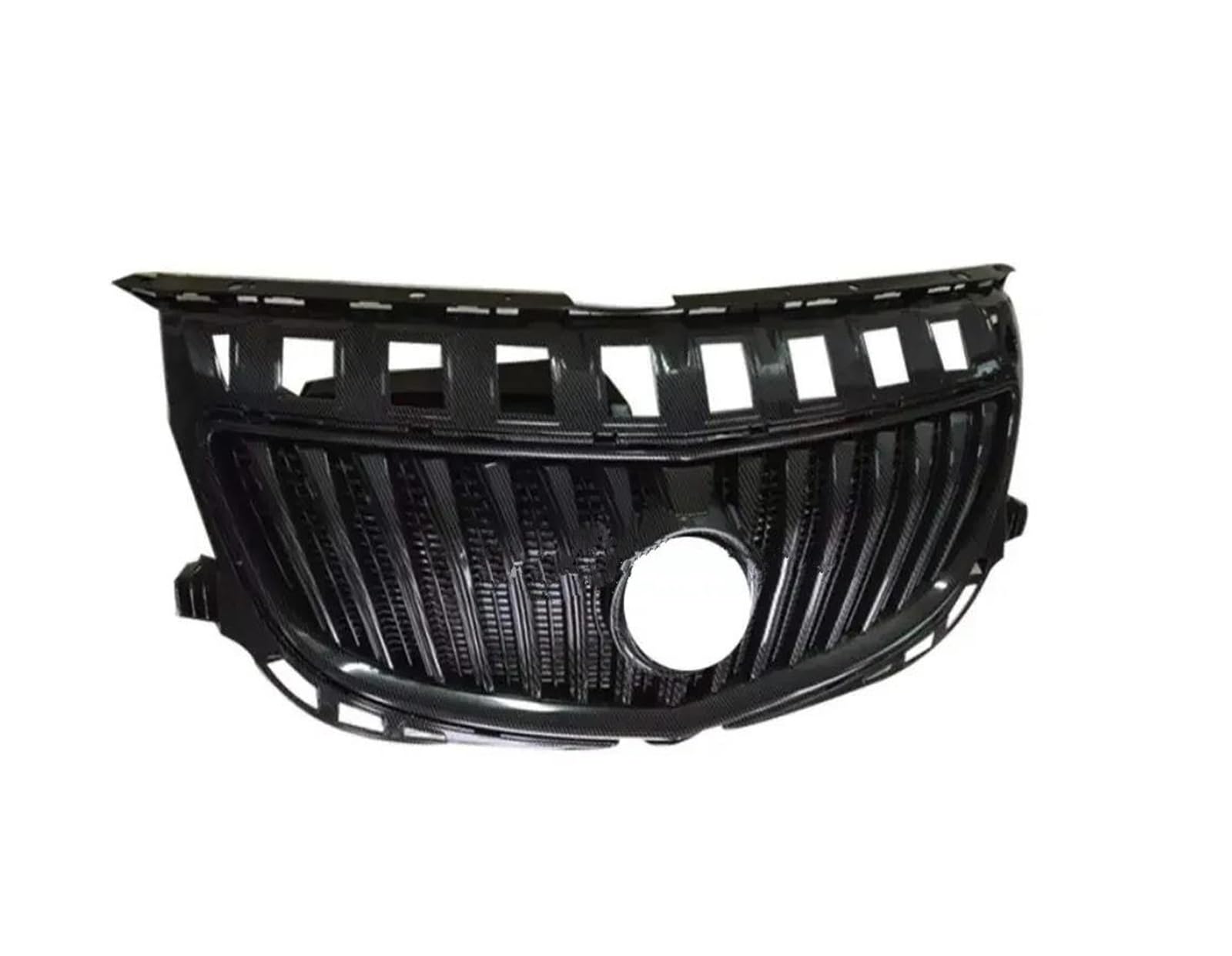 Front Kühlergrille Für Buick Für Regal Grill 2014 2015 2016 Frontgrill Kühlergrill Rahmenverkleidung Auto Styling Grille Dekorieren ABS Schwarz/Galvanisieren Kühlergitter(B) von TWTUSE