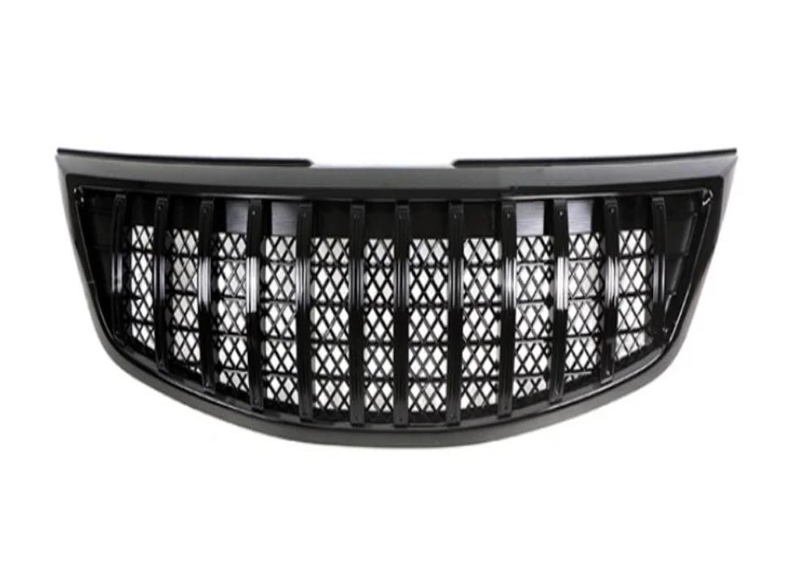 Front Kühlergrille Für KIA Für Sportager 2012 2013 2014 2015 ABS Modifiziert Für Renngrill Außen Autoteile Frontstoßstangengrill Kühlergitter(Schwarz) von TWTUSE