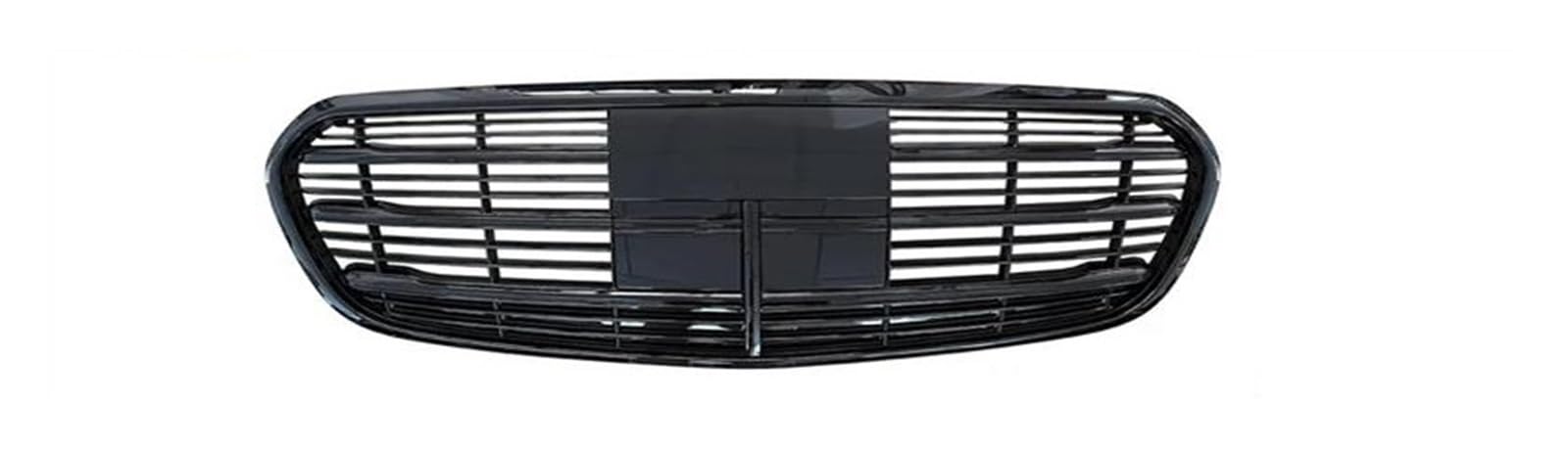 Front Kühlergrille Für S-Klasse W223 2022-2023 Kühlergrill S450 S400 S500 Frontstoßstangengrill Autoteile Kühlergitter(Schwarz) von TWTUSE