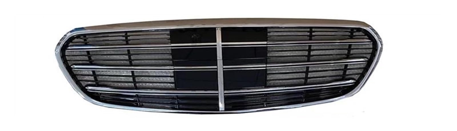 Front Kühlergrille Für S-Klasse W223 2022-2023 Kühlergrill S450 S400 S500 Frontstoßstangengrill Autoteile Kühlergitter(Silber) von TWTUSE