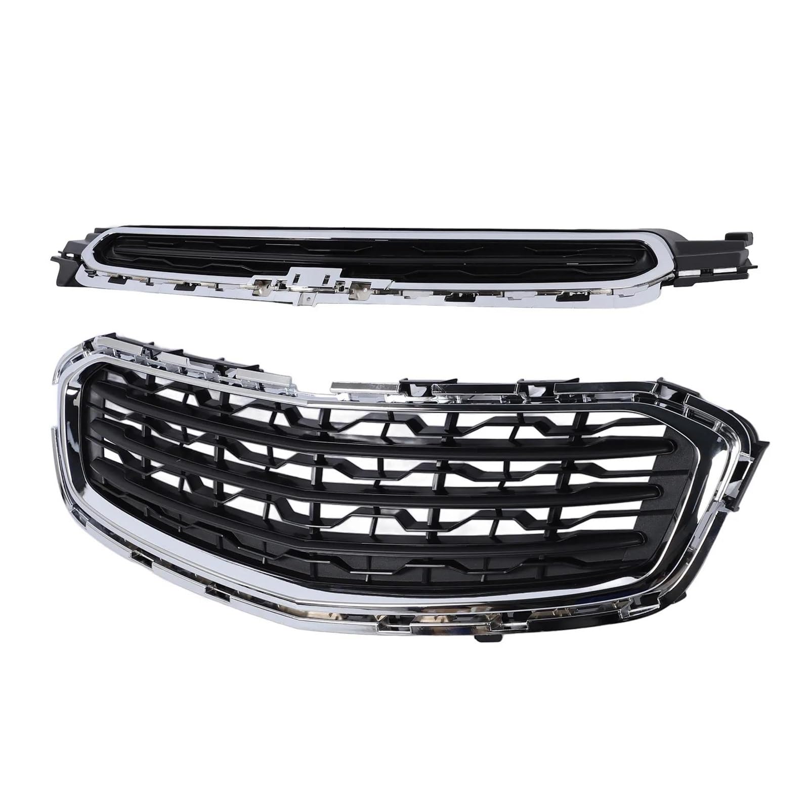 Front Kühlergrille Vorderer Oberer Unterer Kühlergrillsatz Chrom 94516090 95405770 Für Cruze Für J300 2015 2016 US-Typ Kühlergrill Kühlergitter von TWTUSE