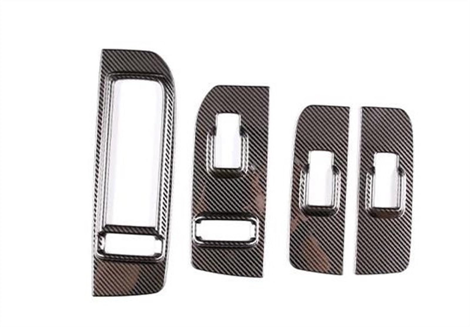 Interieurleisten Für Hummer Für H3 2005 2006 2007 Zubehör Innen Auto Tür Armlehne Fenster Glas Lift Schalter Rahmen Aufkleber Trim Zubehör Innenraum(Style 1) von TWTUSE