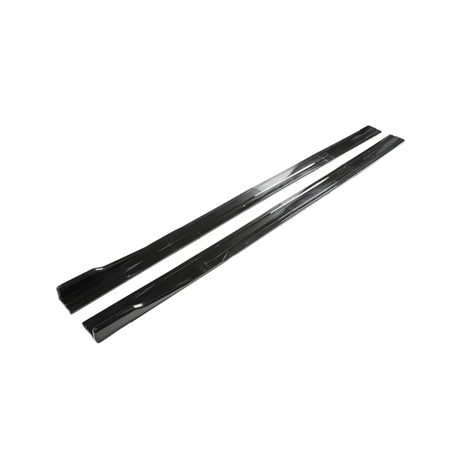 Winglet Diffuser 1 Paar 2m 2,18 M Für Benz Universal Seite Rock Erweiterung Rocker Platte Lip Separator Stoßstange Auto Seitenschürze(Glossy Black 2m) von TWTUSE