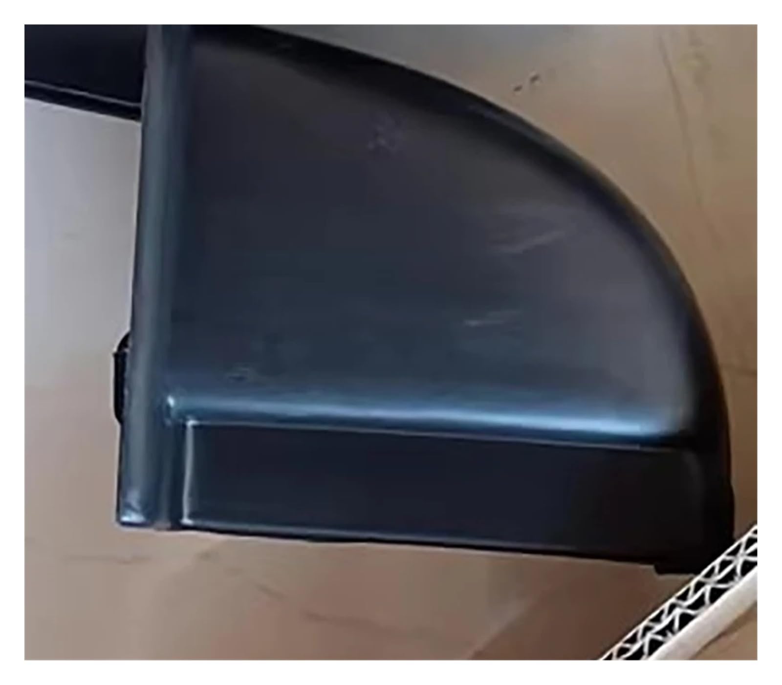 Winglet Diffuser Für Nissan Für Navara D23 NP300 NP 300 2015 2016 2017 2018 Auto Seite Schritt End Kappe TRITTBRETT Zubehör Auto Seitenschürze(Rear Right-Black) von TWTUSE