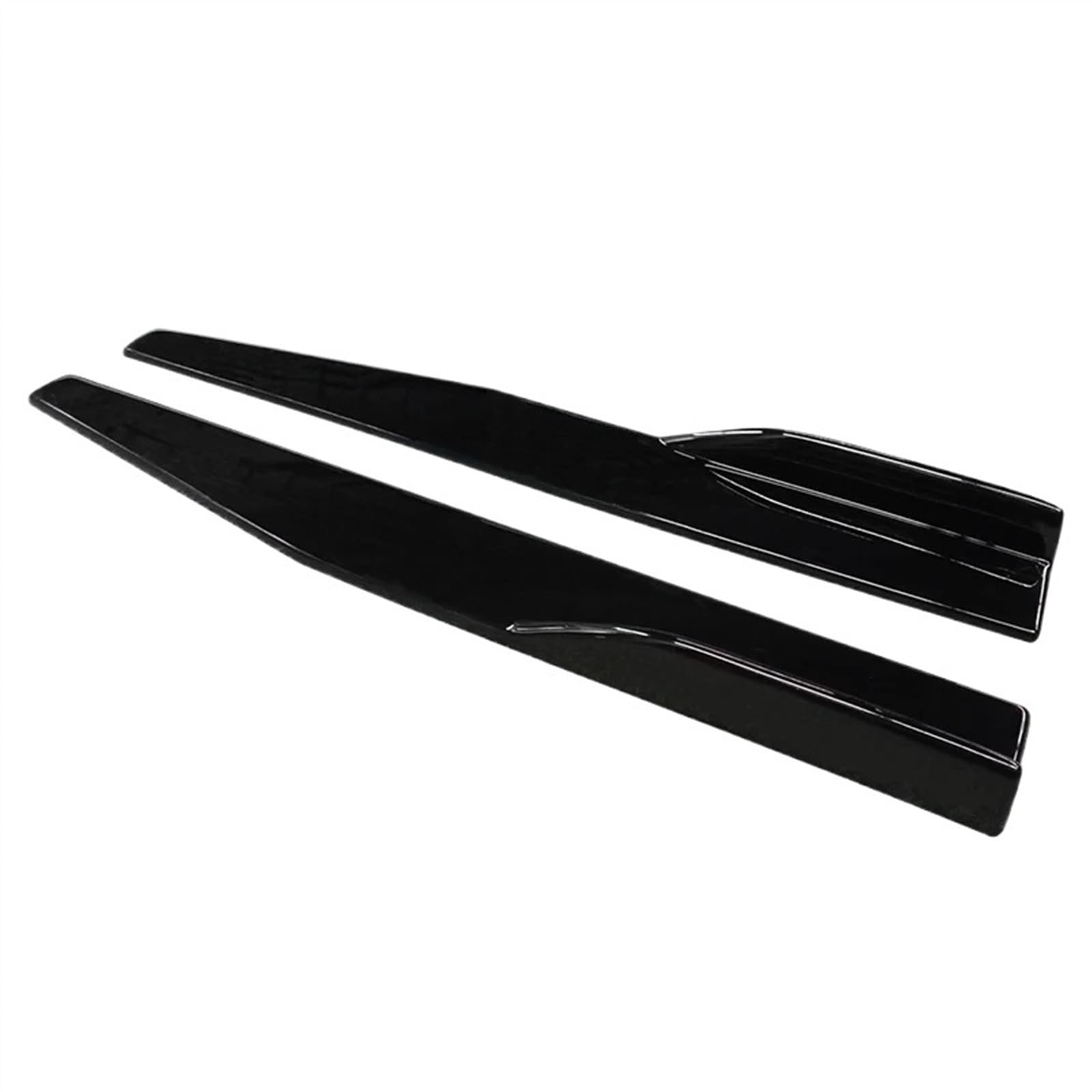 Winglet Diffuser Für X1 F48 2016 2017 2018 2019 2020 2021 2022 1 Paar 75CM Seite Rock Erweiterung Rocker Splitter Auto Protector Auto Seitenschürze(Gloss Black) von TWTUSE