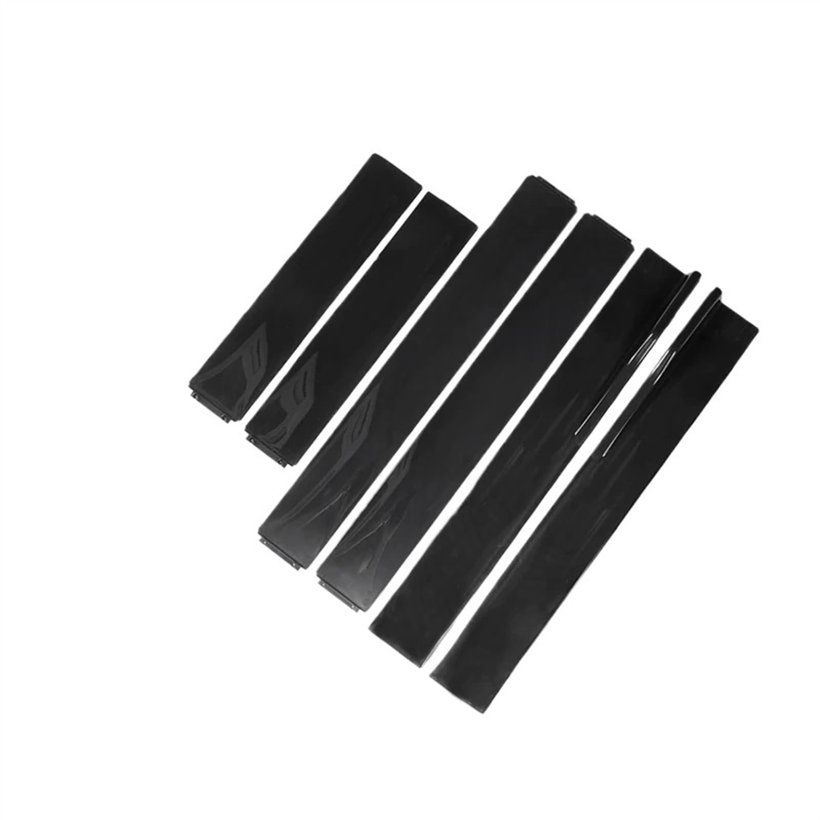 Winglet Diffuser Seitenschwellerverlängerung, Schwellerverkleidungen, Lippensplitter Für Toyota Für Corolla Für Camry Für Sienna 86 Für Scion Für FR-S Auto Seitenschürze(2.2m Bright Black) von TWTUSE