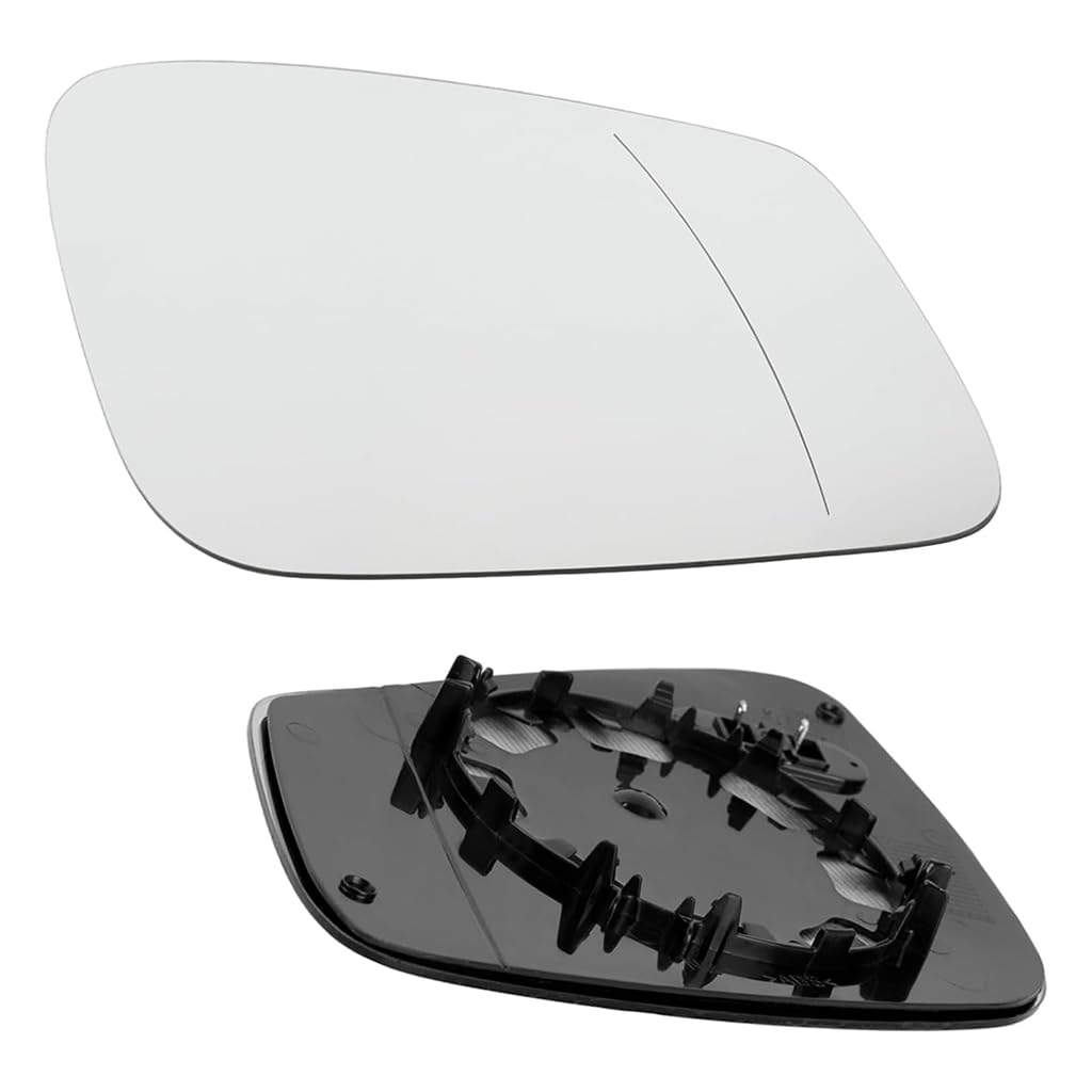 auto Spiegelglas für BMW 1er 21er 31er 41er 51er 61er 7er F01 F07 F10 F11 F20 F21 F22 F30 F31, Spiegelglas Fahrerseite Ersatzspiegelglas Türspiegelglas Außenspiegel Autozubehör,A-Left von TXQDQSC