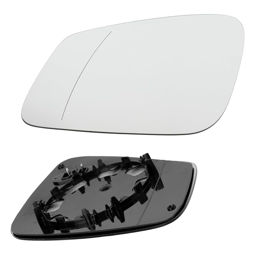 auto Spiegelglas für BMW 1er 21er 31er 41er 51er 61er 7er F01 F07 F10 F11 F20 F21 F22 F30 F31, Spiegelglas Fahrerseite Ersatzspiegelglas Türspiegelglas Außenspiegel Autozubehör,B-right von TXQDQSC