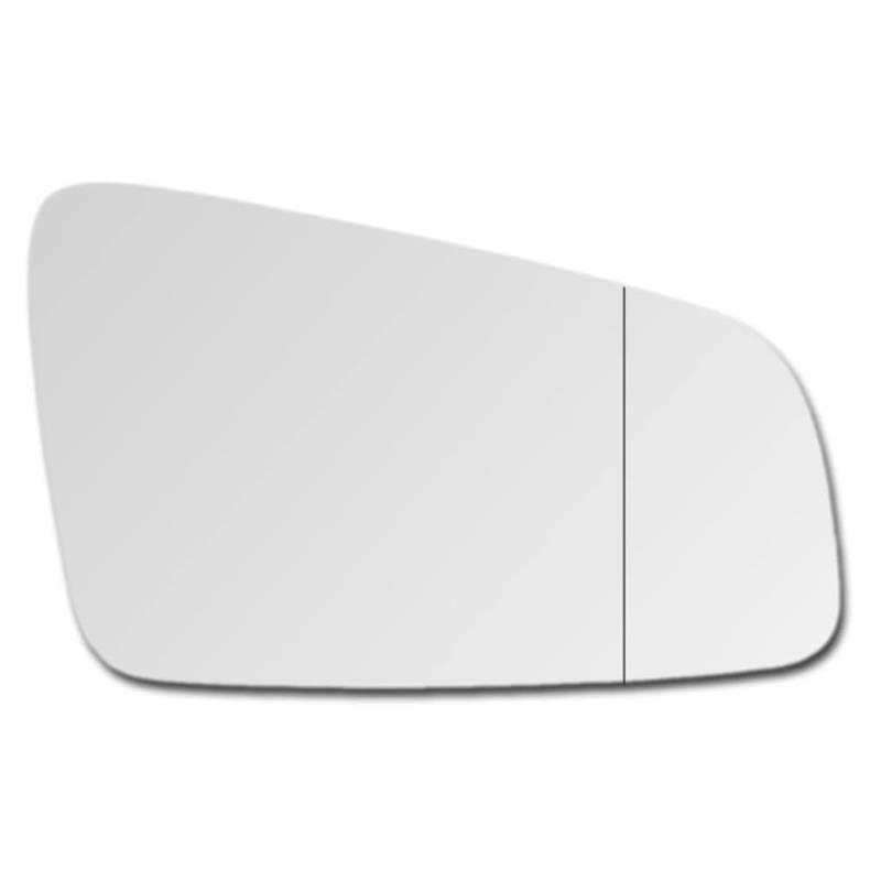 auto Spiegelglas für OPEL ZAFIRA B 2005-2008, Spiegelglas Fahrerseite Ersatzspiegelglas Türspiegelglas Außenspiegel Autozubehör,B-right von TXQDQSC