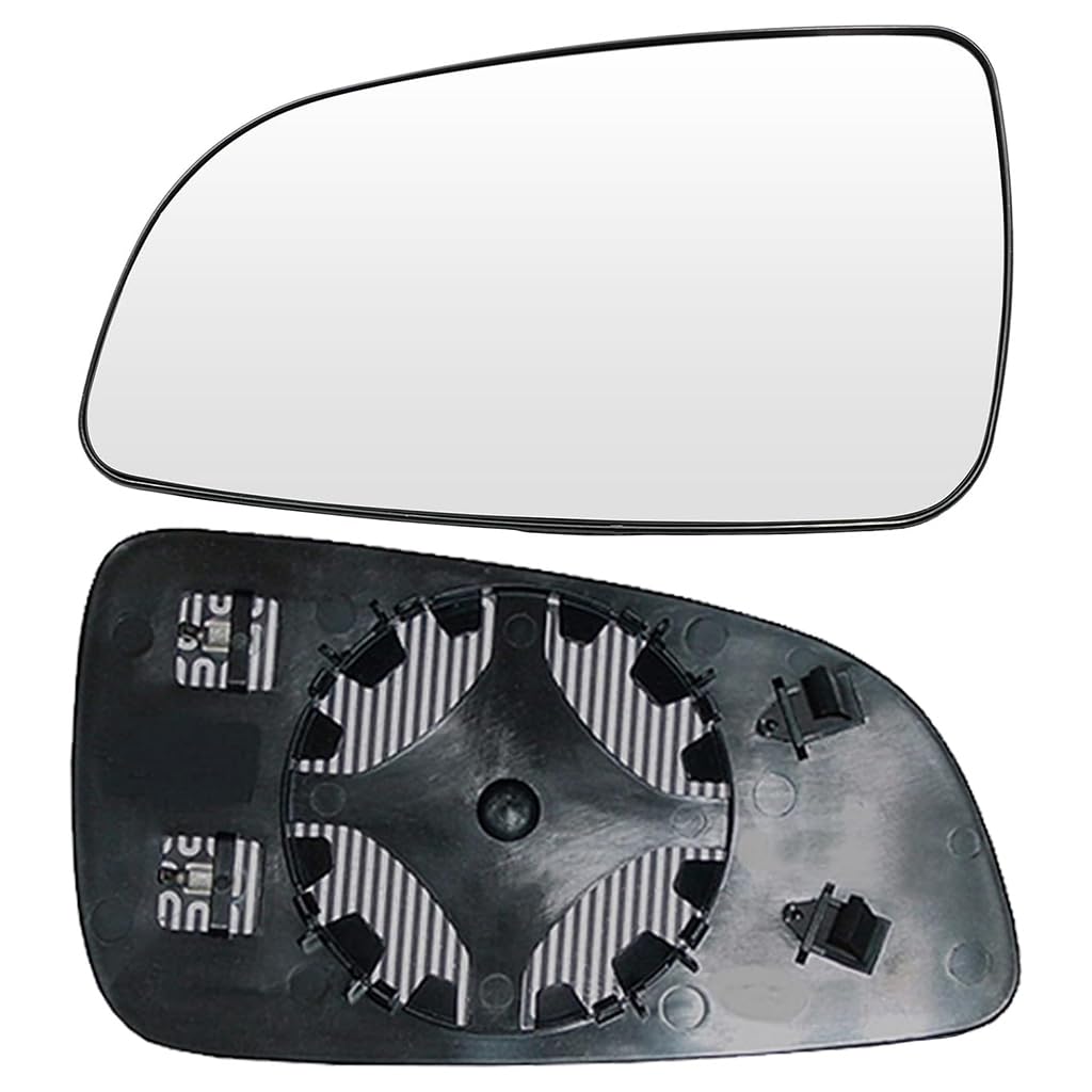 auto Spiegelglas für Opel Vauxhall Astra H 2004-2009 Vauxhall Astra mk5 2004-2012, Spiegelglas Fahrerseite Ersatzspiegelglas Türspiegelglas Außenspiegel Autozubehör,A-Left von TXQDQSC