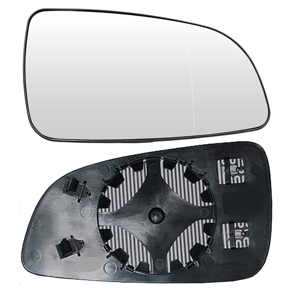 auto Spiegelglas für Opel Vauxhall Astra H 2004-2009 Vauxhall Astra mk5 2004-2012, Spiegelglas Fahrerseite Ersatzspiegelglas Türspiegelglas Außenspiegel Autozubehör,B-right von TXQDQSC