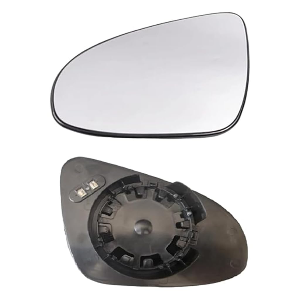 auto Spiegelglas für Toyota Aygo Citroen C1 Peugeot 108 2014 2015 2016 2017 2018 2019 2020 2021, Spiegelglas Fahrerseite Ersatzspiegelglas Türspiegelglas Außenspiegel Autozubehör,A-Left von TXQDQSC