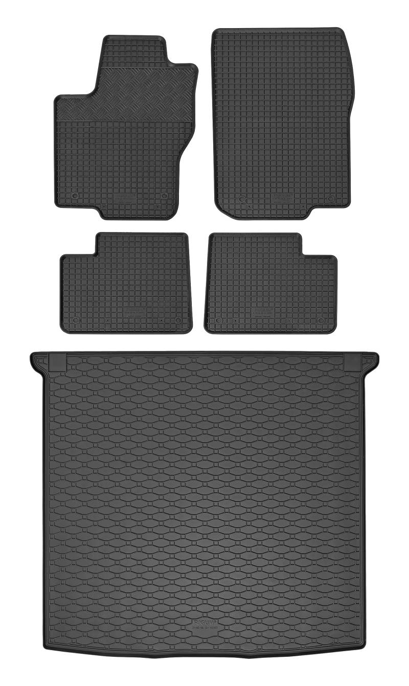 TXTrade Gummifußmatten und Kofferraumwanne passend für ML ab 2012 von TXTrade