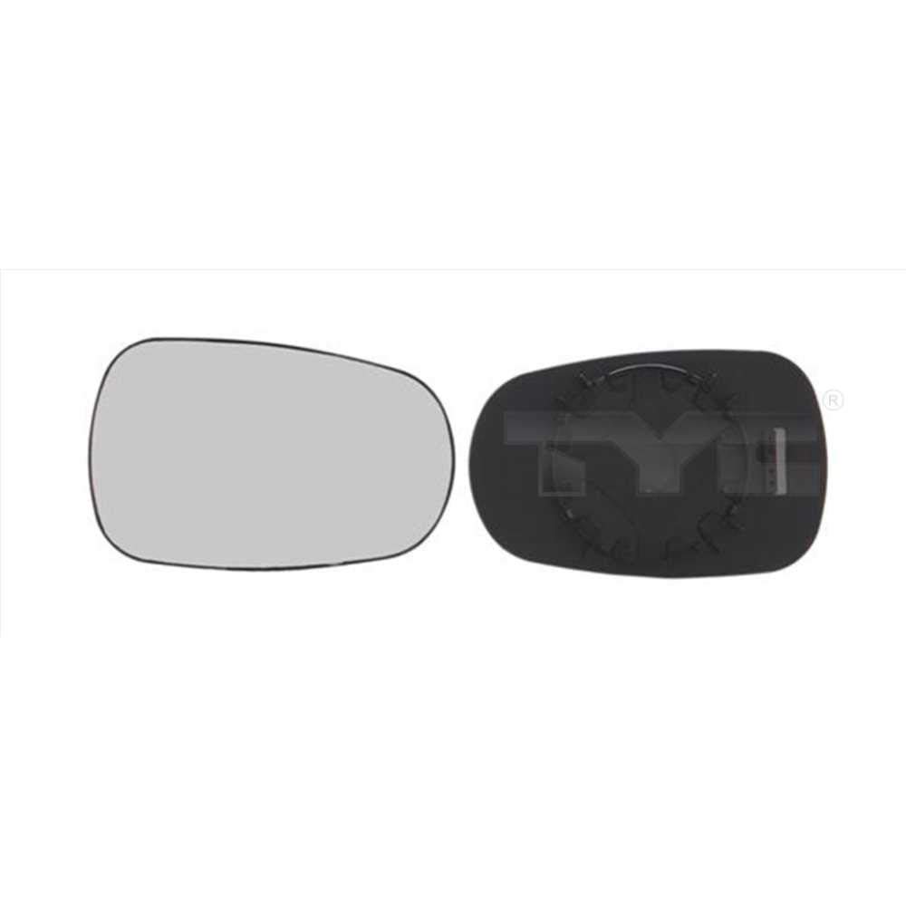 1x DAPA 1109887 Spiegelglas links von TYC