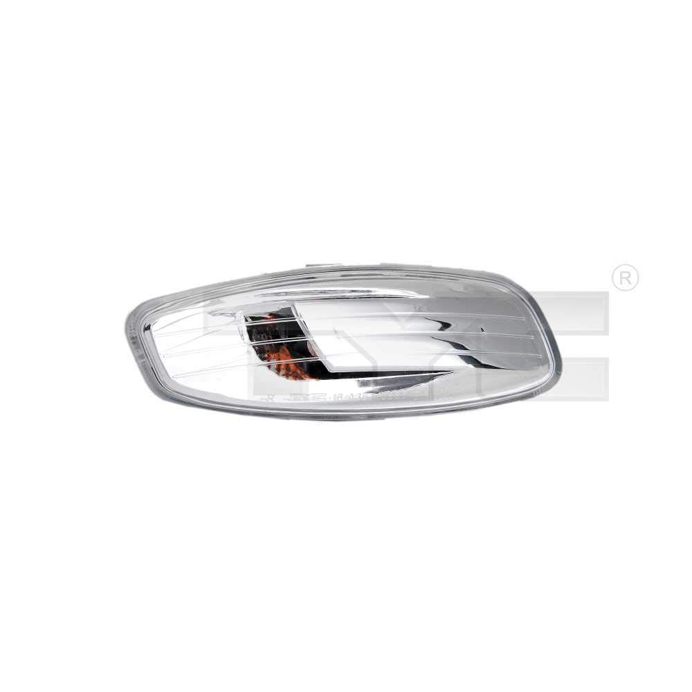 Spiegel Blinkleuchte Blinker klar chrom links für CITROEN C5 PEUGEOT 308 2004- von TYC