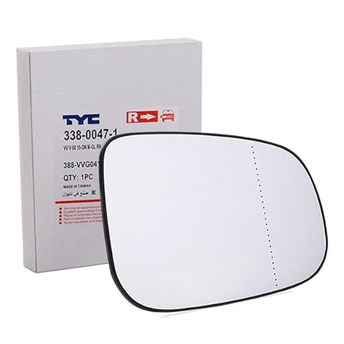 TYC Spiegelglas, Außenspiegel 338-0047-1 von TYC