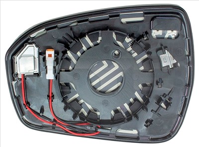 Tyc Spiegelglas, Außenspiegel [Hersteller-Nr. 310-0251-1] für Ford von TYC