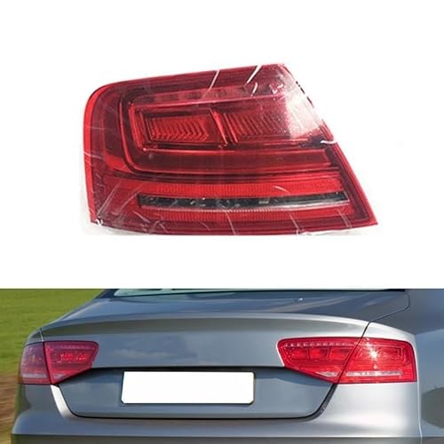 Auto Rücklicht Komplettsets für Audi A8 D4 2010 2011 2012 2013 Schlussleuchte Montage Hintere Bremsleuchte Äußeres Rücklicht Zubehör,Right von TYJH