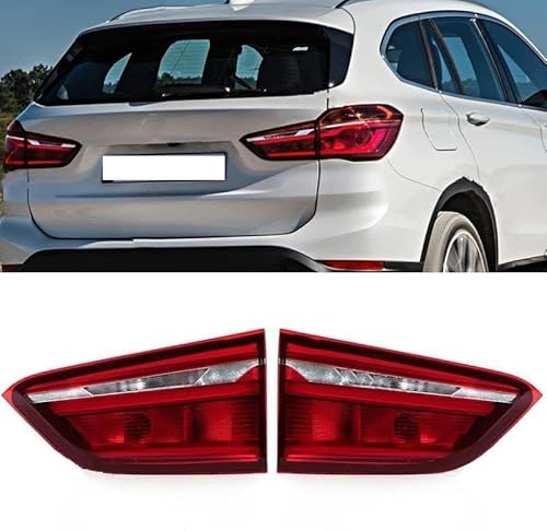 Auto Rücklicht Komplettsets für BMW X1 2016-2019 Schlussleuchte Montage Hintere Bremsleuchte Äußeres Rücklicht Zubehör,1pair von TYJH