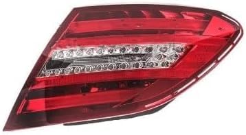 TYJH Auto Rücklicht Komplettsets für Benz W204 C180 C200 C220 C260 C280 C300 2011-2014 Schlussleuchte Montage Hintere Bremsleuchte Äußeres Rücklicht Zubehör,Right von TYJH