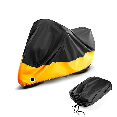 Motorradabdeckung, für Aprilia SR GT 125 und 200 Motorrad Abdeckplane Wasserdicht UV-Beständiges Motorrad Outdoor Motorcycle Cover,A-XXL von TYJWZSLS