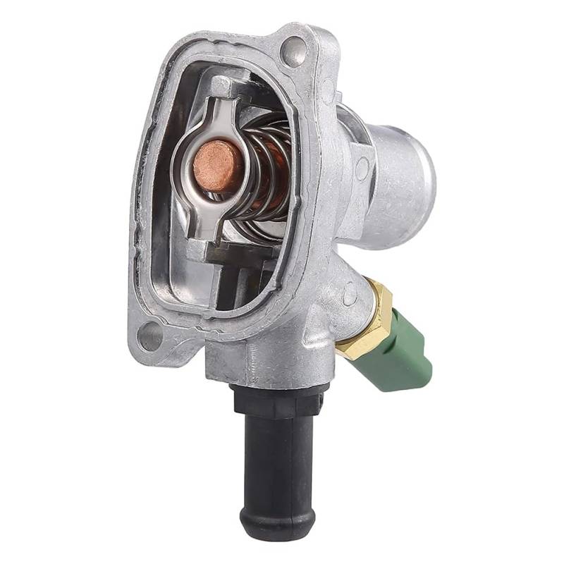 TYKZFHTQ 55202371 Thermostatgehäuse Für FIAT 500 / 500C 2007 Auf 1,2 LPG von TYKZFHTQ