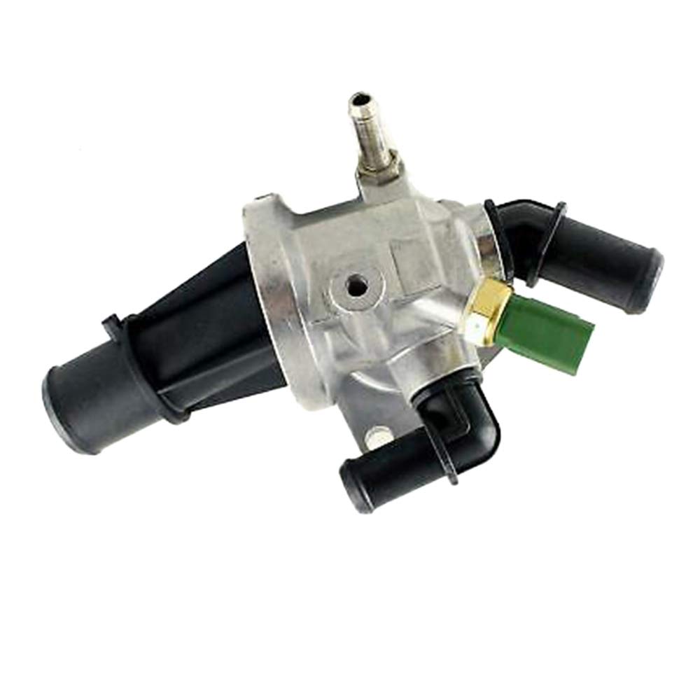 TYKZFHTQ Autokühlmittel-Thermostat-Thermostat-Baugruppe Für FIAT 500 Lancia Musa 2007-2013 55224021 55180041 0055180041 1538707 von TYKZFHTQ