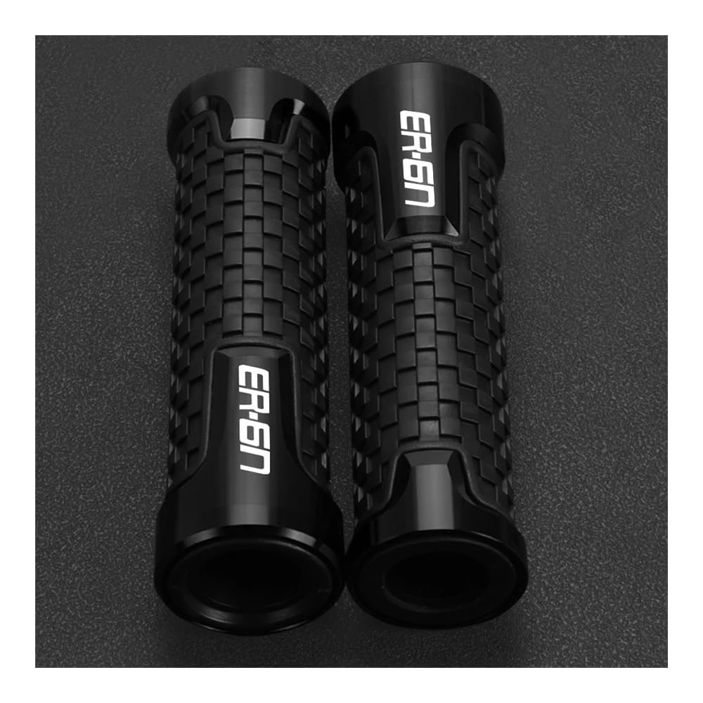 TYUHNLSBN Griffenden Endkappen Motorrad Für Kawasaki Ninja ER6N ER-6N ER 6N 2009-2024 2023 2022 2021 2020 2019 Motorrad Lenker Griffe Hand Grip Enden Stecker Slider Kappe von TYUHNLSBN