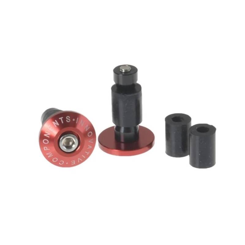 TYUHNLSBN Griffenden Endkappen Motorrad Motorrad Griff Bar End Gewicht Lenker Griffe Kappe Anti Vibration Stecker Für YAM&AHA Für Kawasaki Für h&ond&a von TYUHNLSBN