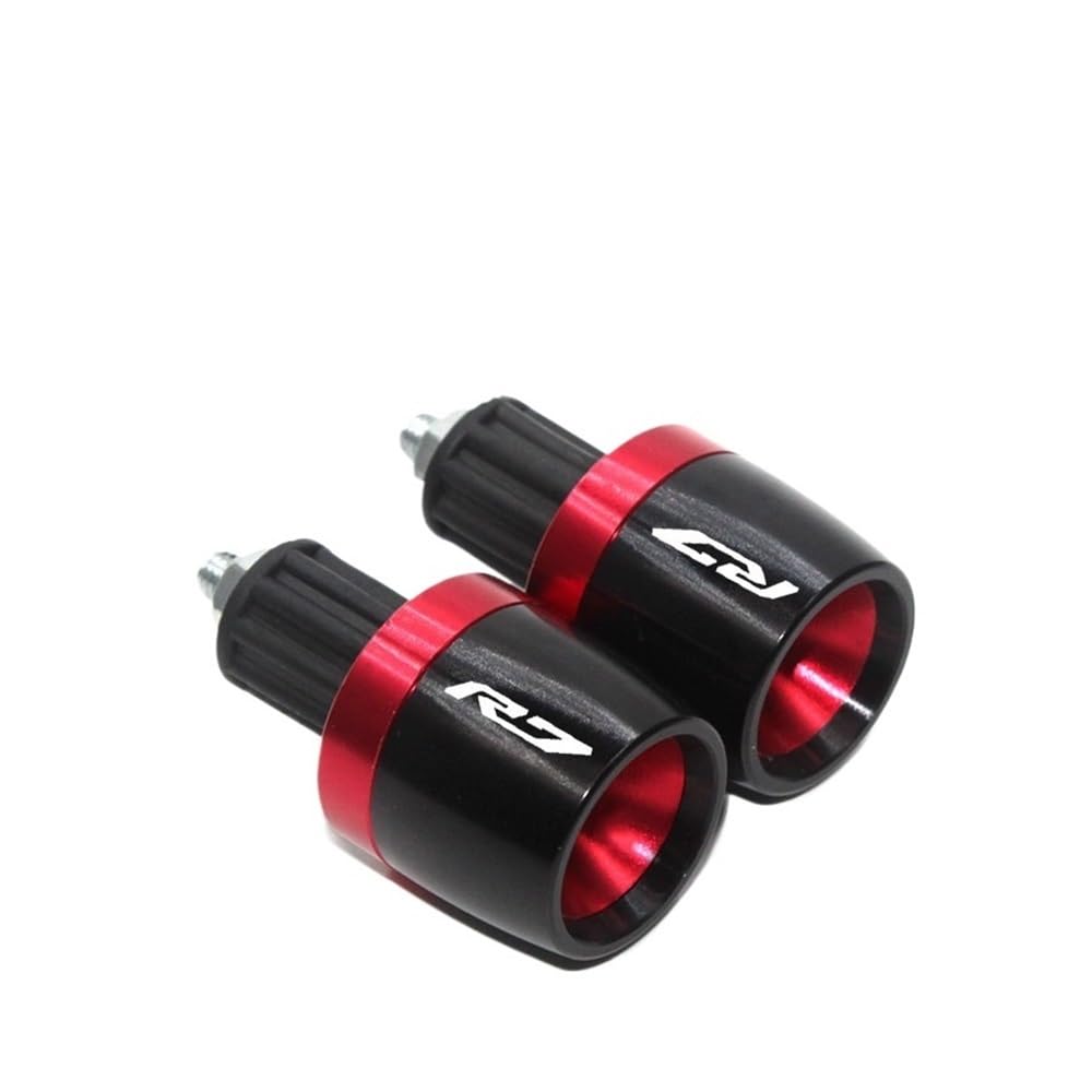 TYUHNLSBN Griffenden Endkappen Motorrad Motorrad Lenkergriffe Slider Cap Plugs Hand Bar End FÜR YZF-R7 YZF R7 YZF-r7 Lenkergriffe Endkappe von TYUHNLSBN