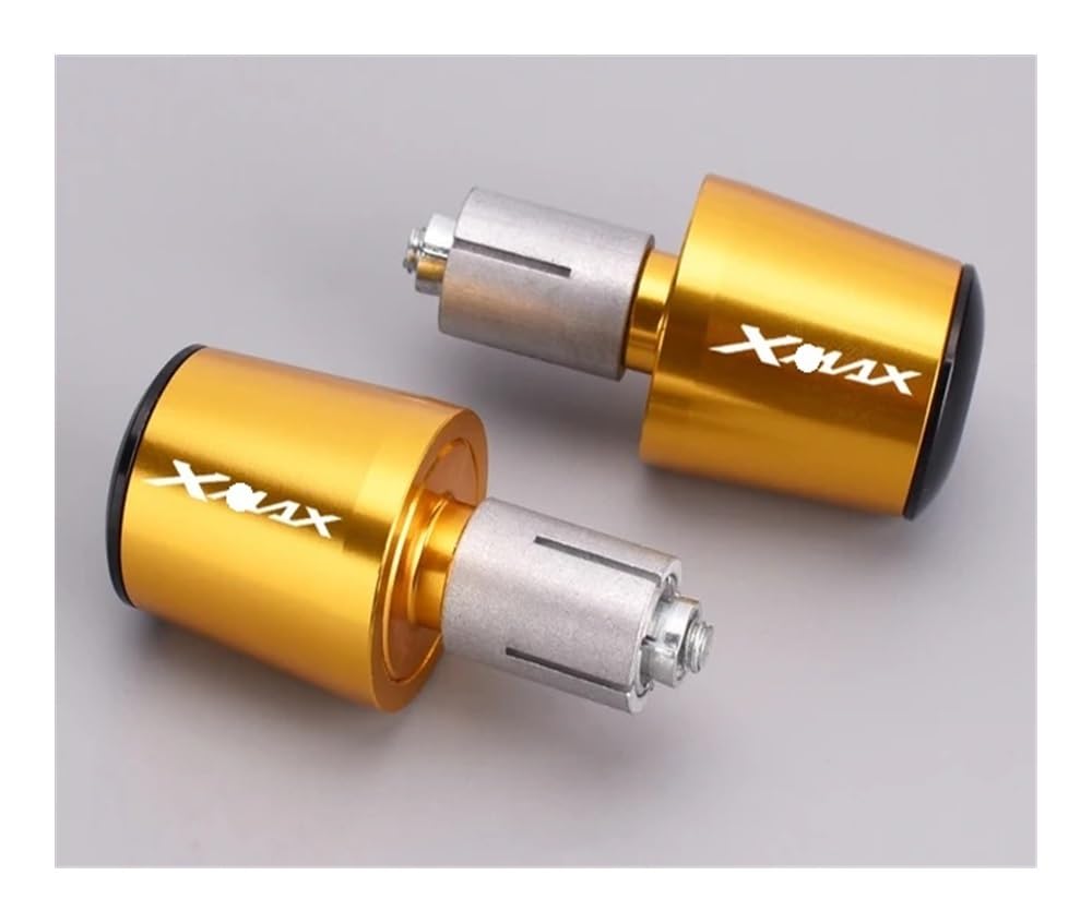 TYUHNLSBN Griffenden Endkappen Motorrad Motorradgriff Lenkerenden Lenkergriffe Kappe Anti Vibrationsstecker Für YAM&AHA XMA-X Xmax 125 250 300 400 X-MAX400 XMAX300 von TYUHNLSBN