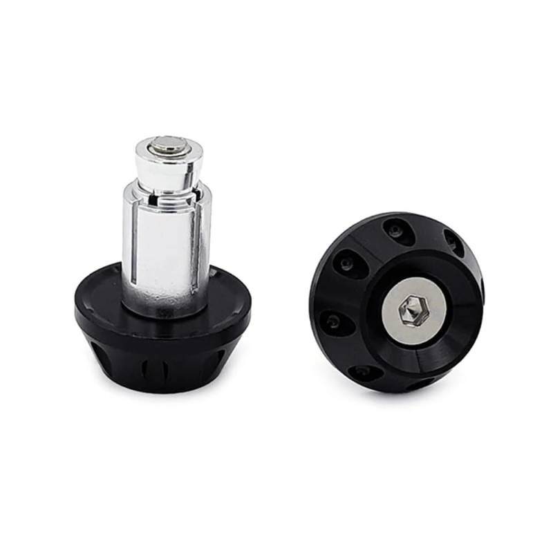 TYUHNLSBN Griffenden Endkappen Motorrad Motorräder Griff Bar End Gewicht Lenker Griffe Anti Vibration Silder Stecker Dropship Lenker Griffe End Kappe von TYUHNLSBN