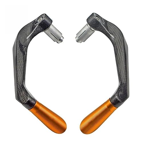 TYUHNLSBN Handguards FÜR Kaw&asaki FÜR Du&Cati FÜR Suz&uki FÜR Yam&aha Motorrad Bremse Kupplung Hebel Protector Schutz Lenker Grip Ends Handprotektoren von TYUHNLSBN