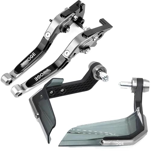 TYUHNLSBN Handguards Für 650 500 DS 500R 650DS 500DS Motorrad Bremse Kupplung Hebel Wind Deflektor Lenker Handschutz von TYUHNLSBN