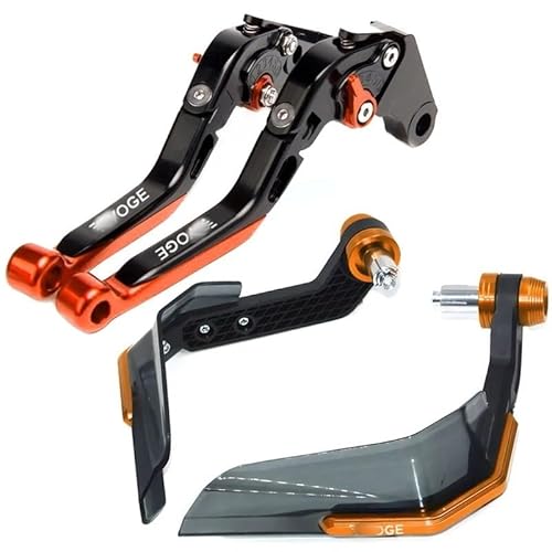 TYUHNLSBN Handguards Für 650 500 DS 500R 650DS 500DS Motorrad Bremse Kupplung Hebel Wind Deflektor Lenker Handschutz von TYUHNLSBN