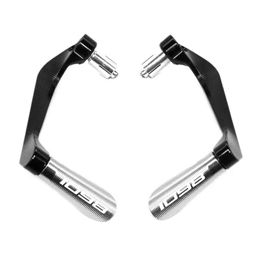 TYUHNLSBN Handguards Für Du&Cati 1098 1098/S/Tricolor 1098S 2017 2018 Motorrad 7/8" 22mm Lenkergriffe Bremskupplungshebel Schutzfolie von TYUHNLSBN