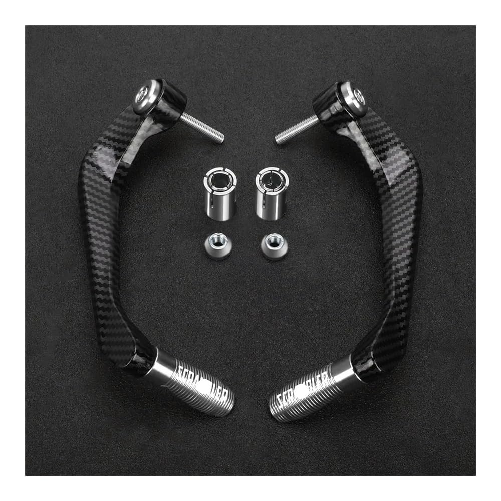 TYUHNLSBN Handguards Für Du&Cati Scrambler 400 800 1100 1200 250 Motorrad 7/8 "22MM Lenker Handschutz Bremse Kupplung Hebel Hand Guard Protector von TYUHNLSBN