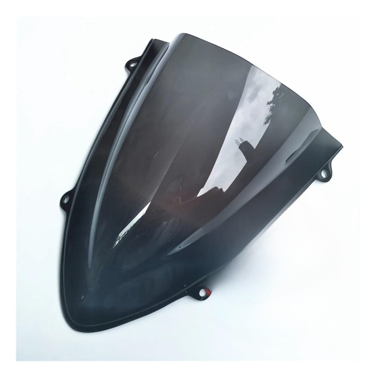 TYUHNLSBN Motorrad Windschutzscheibe Motorrad Mehrfarbiger Windschutzscheiben-Spoiler Windabweiser Für Kawasaki Ninja250 08-09-10-11-12 Ninja 250 2008 2009 2010 2011 2012 von TYUHNLSBN