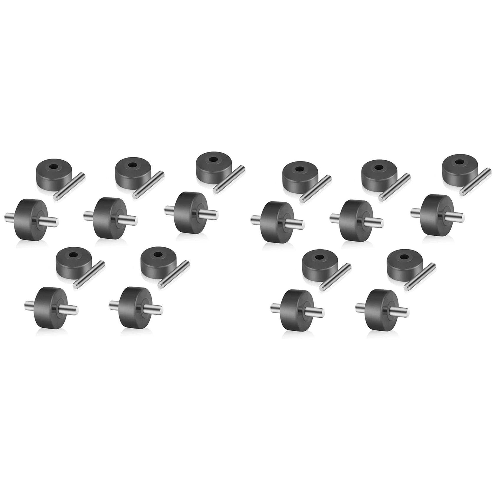 Tacell 20 Bodenbürstenräder für Staubsauger NV350 NV352 NV355 NV356E NV500 NV501 und mehr von Tacell