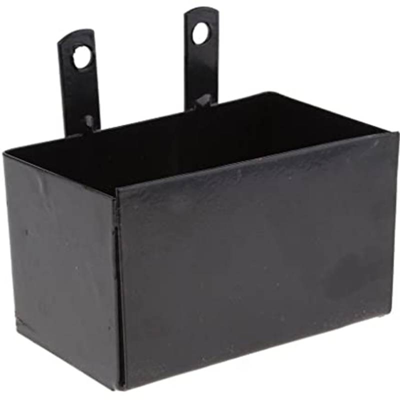 Batteries Carrier Case, Motorrad Batteriekasten 4.9x3x2.8in Metall Ersatzspeicher kleiner Batteriebox von Tadoiooy