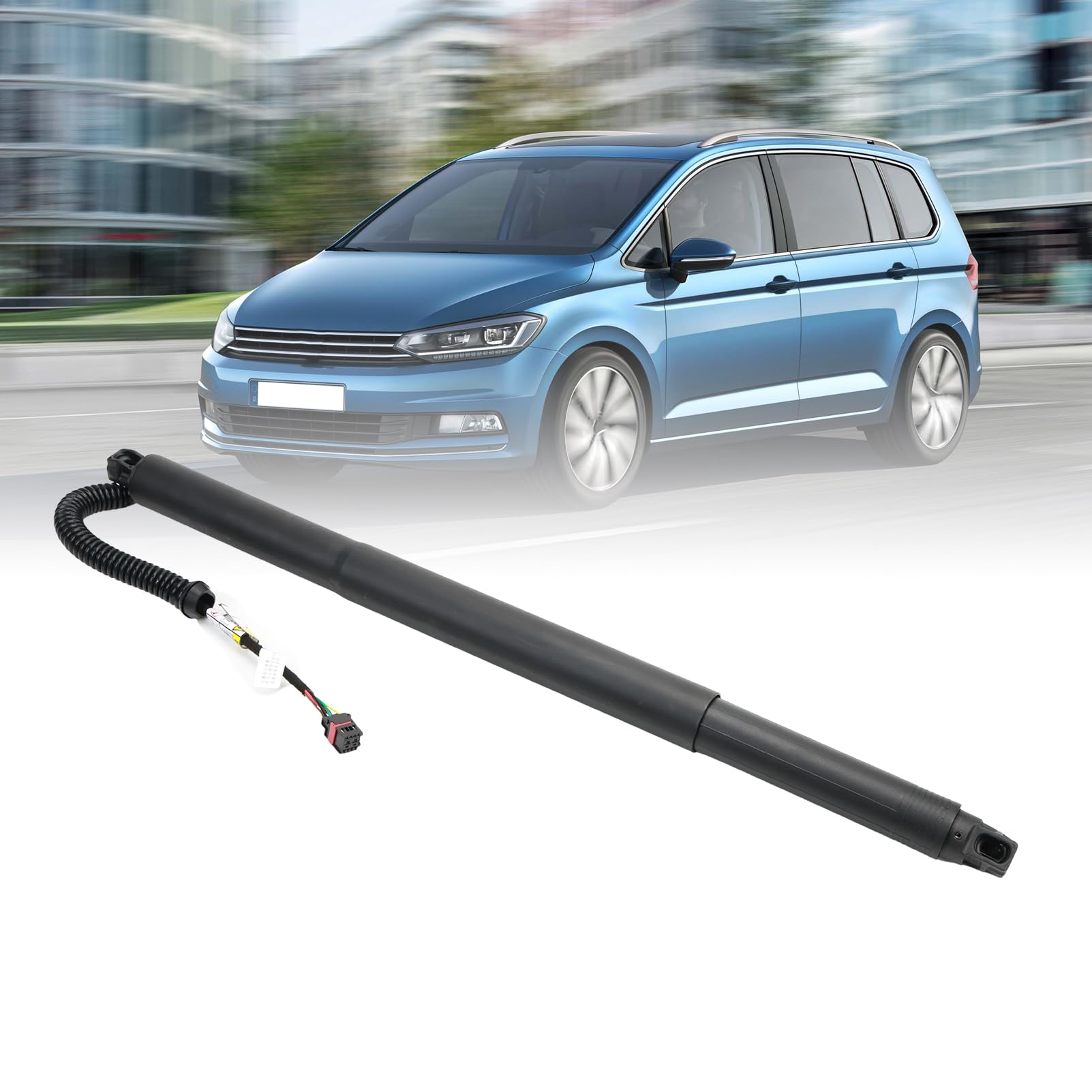 Taesayl Heckklappenhalterung Gasfeder Heckklappe Elektrische Powerlift Hinten Heckklappenstrebe für VW T0uran 5T1 2015-2019 5TA827851A 5TA827851B von Taesayl