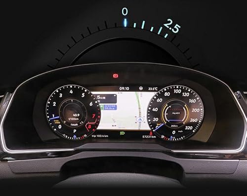 Kompatibel/Ersatz für VW GOLF VII 7 Digital Tacho Kombiinstrument LED von Taffio