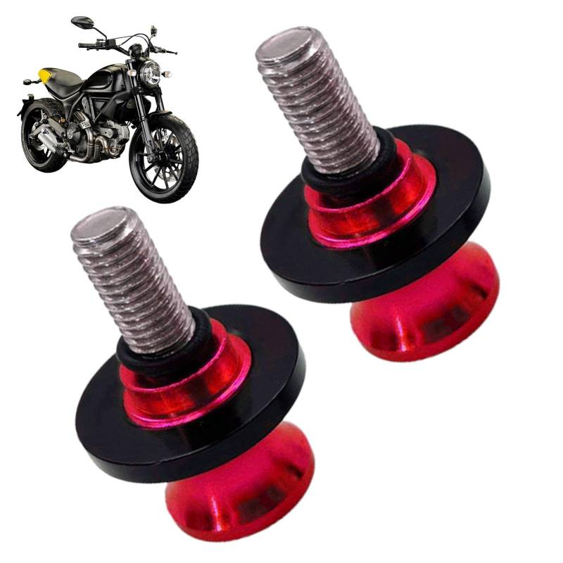 Takluu Anti-Fall-Cup für Motorrad, Vorderradgabel-Cup-Pedal - Anti-Fall-Vorderradgabelstoßstange - Motorrad Aluminium Drop Cup Rad, Motorrad Crash Zubehör Motorrad Rad Rahmen Für Motorrad von Takluu