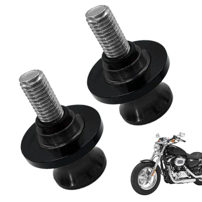 Takluu Vorderradgabel-Cup-Pedal, Slider Anti-Kollisions-Cups | Anti-Fall-Vorderradgabelstoßstange - Motorrad-Radrahmenpedal, Motorrad-Crash-Zubehör, Aluminium-Drop-Cup-Rad von Takluu