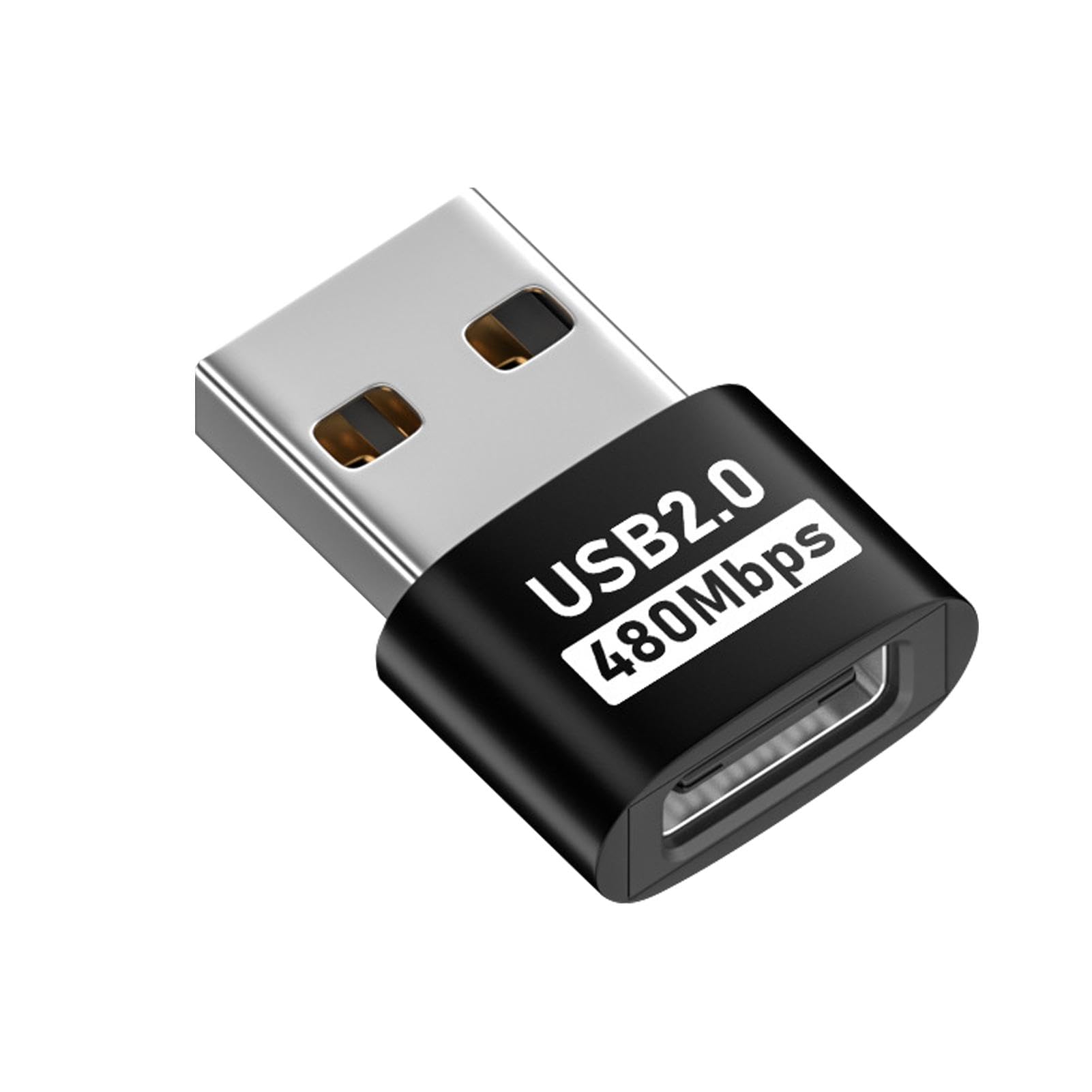 ussb-c-auf-USB-Adapter – ussb-c-Stecker Auf USB 3.0-Buchse, Kompatibel Mit Adapter | USB 2.0-Datenübertragungsgeschwindigkeiten Von Bis Zu 480 Mbit/s Für Mobiltelefone, Mäuse, Hubs Und Tablets von Takluu