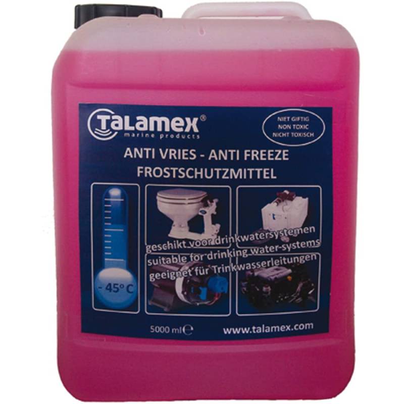 Talamex 4er-Set Frostschutzmittel für Boote, Camping & Wohnmobile - 4 x 5L von Talamex