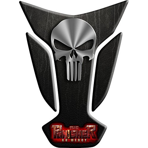 Aufkleber Tankpad Tankpad geharzt Effekt 3d – adesivi-sticker 3d Compatible, The Punisher Big Wings 13 x 17,5 cm, von Tankpad